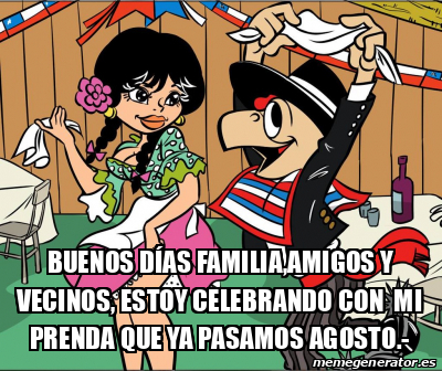 Meme Personalizado Buenos D As Familia Amigos Y Vecinos Estoy