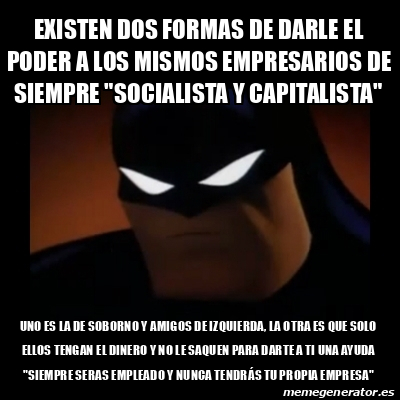 Meme Disapproving Batman Existen Dos Formas De Darle El Poder A Los