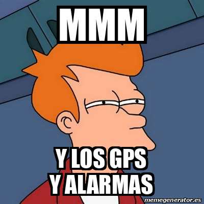 Meme Futurama Fry Mmm Y Los Gps Y Alarmas 33219775