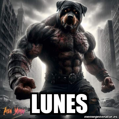 Meme Personalizado Lunes 33277664