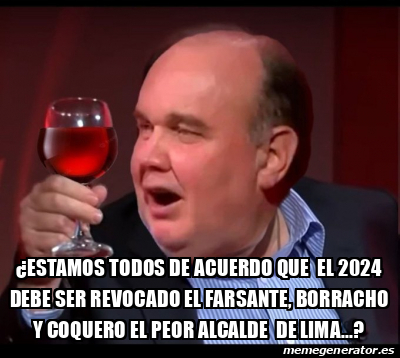 Meme Personalizado Estamos Todos De Acuerdo Que El 2024 Debe Ser