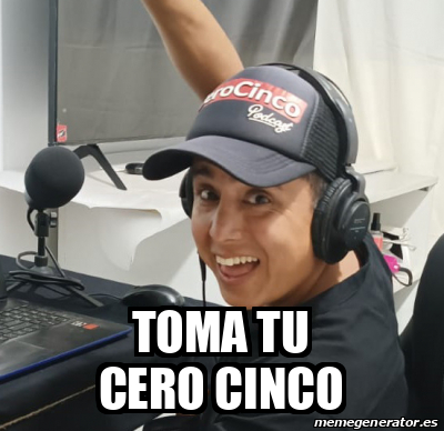 Meme Personalizado TOMA TU CERO CINCO 33319646