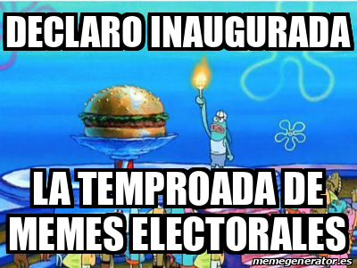 Meme Personalizado Declaro Inaugurada La Temproada De Memes