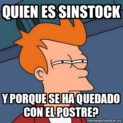 Meme Futurama Fry Quien Es Sinstock Y Porque Se Ha Quedado Con El