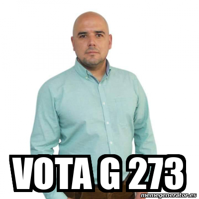 Meme Personalizado Vota G