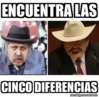 Meme Personalizado Encuentra Las Cinco Diferencias 33062520