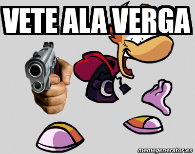 Meme Personalizado Vete Ala Verga