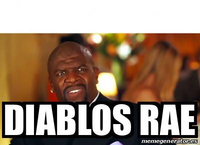 Meme Personalizado Diablos Rae