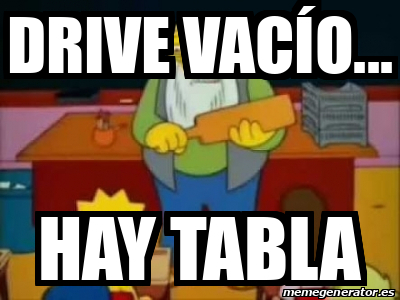 Meme Personalizado Drive Vac O