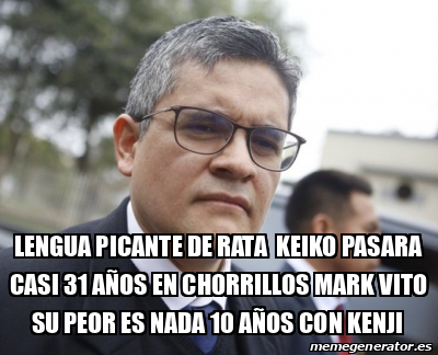 Meme Personalizado Lengua Picante De Rata Keiko Pasara Casi A Os