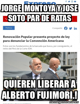 Meme Personalizado Jorge Montoya Y Jose Soto Par De Ratas Quieren