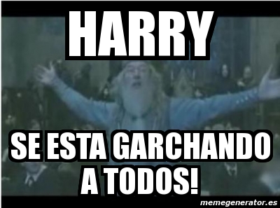 Meme Personalizado HARRY SE ESTA GARCHANDO A TODOS 4321423