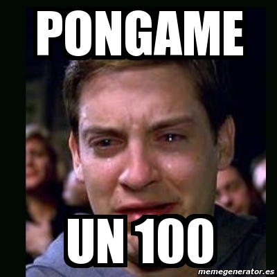 Meme Crying Peter Parker Pongame Un