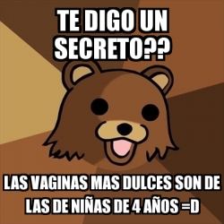 Memegenerator Pedobear - Crear Meme Pedobear - Hacer Meme De Pedobear