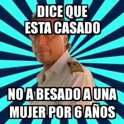 Meme Francesco Schettino Dice Que Esta Casado No A Besado A Una Mujer