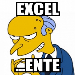 Meme Personalizado Excel Ente