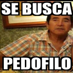 Meme Personalizado SE BUSCA PEDOFILO 28227414