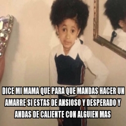 Meme Personalizado Dice Mi Mama Que Para Que Mandas Hacer Un Amarre