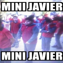 Meme Personalizado Mini Javier Mini Javier