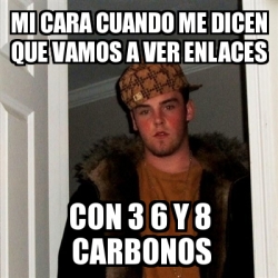 Meme Scumbag Steve Mi Cara Cuando Me Dicen Que Vamos A Ver Enlaces