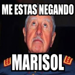 Meme Personalizado Me Estas Negando Marisol 31062152