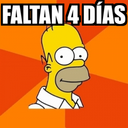 Meme Homer Faltan D As