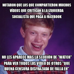 Meme Bad Luck Brian Notaron Que Los Que Compartieron Muchos V Deos