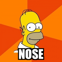 Meme Homer Nose