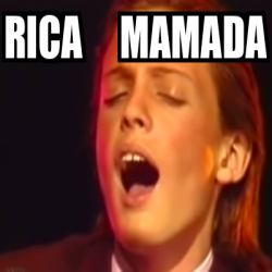 Meme Personalizado Rica Mamada