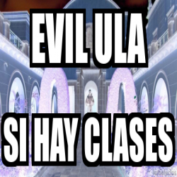 Meme Personalizado Evil Ula Si Hay Clases