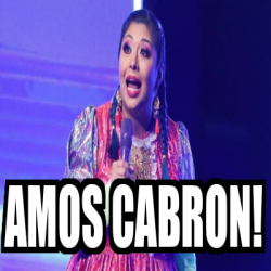 Meme Personalizado Amos Cabron