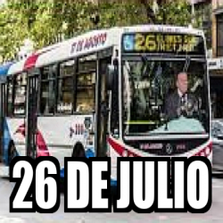 Meme Personalizado De Julio