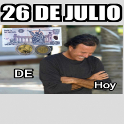 Meme Personalizado De Julio