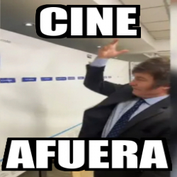 Meme Personalizado Cine Afuera 33174875