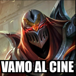 Meme Personalizado VAMO AL CINE 33174892