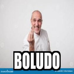 Meme Personalizado Boludo 33178634