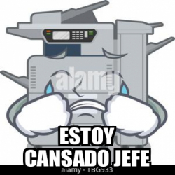 Meme Personalizado Estoy Cansado Jefe