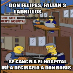 Meme Personalizado Don Felipes Faltan 3 Ladrillos