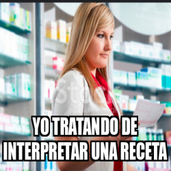 Meme Personalizado Yo Tratando De Interpretar Una Receta 33229490