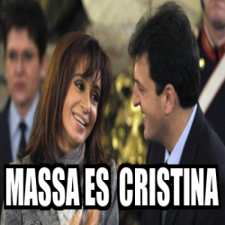 Meme Personalizado MASSA ES CRISTINA 33242641