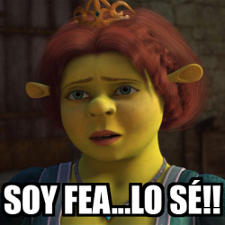 Meme Personalizado Soy fea lo sé 33275726