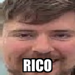 Meme Personalizado Rico