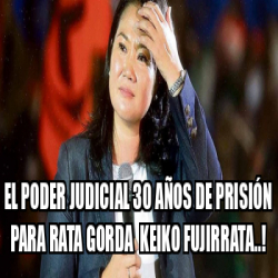 Meme Personalizado El Poder Judicial A Os De Prisi N Para Rata