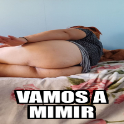 Meme Personalizado Vamos A Mimir 33340937