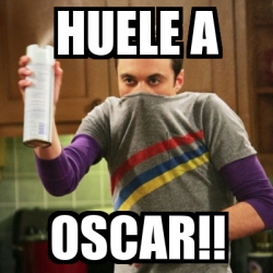 Meme Personalizado Huele A Oscar 4682068