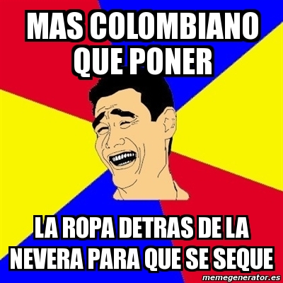 Meme Yao Ming - mas colombiano que poner la ropa detras de la nevera para  que se seque - 3068449