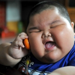 fat chinese kid