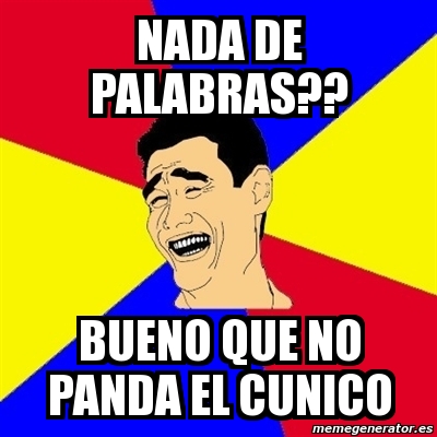 Meme Yao Ming - nada de palabras?? bueno que no panda el cunico - 247558