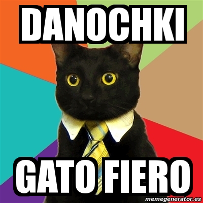 Meme Business Cat - danochki gato fiero - 316127