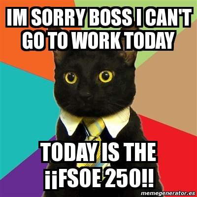 Meme Business Cat - Im sorry boss i can't go to work today today is the ...